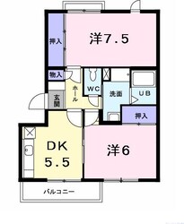 カターラ山口の物件間取画像